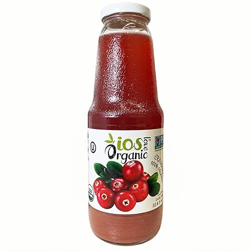 IOS Love Organic Jugo, certificado orgánico USDA, prensado en frío, sin azúcar añadido, sin agua, sin colores artificiales, sin conservantes, sin