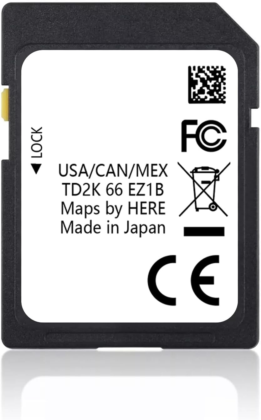 TD2K66EZ1B GPS Navigation SD Card for 2021-2023 Maz.da 3 / CX5 / CX9 / CX30, 2022-2023 Maz.da MX30, 2022-2024 CX50 with North America Maps TD2K 66 EZ1B