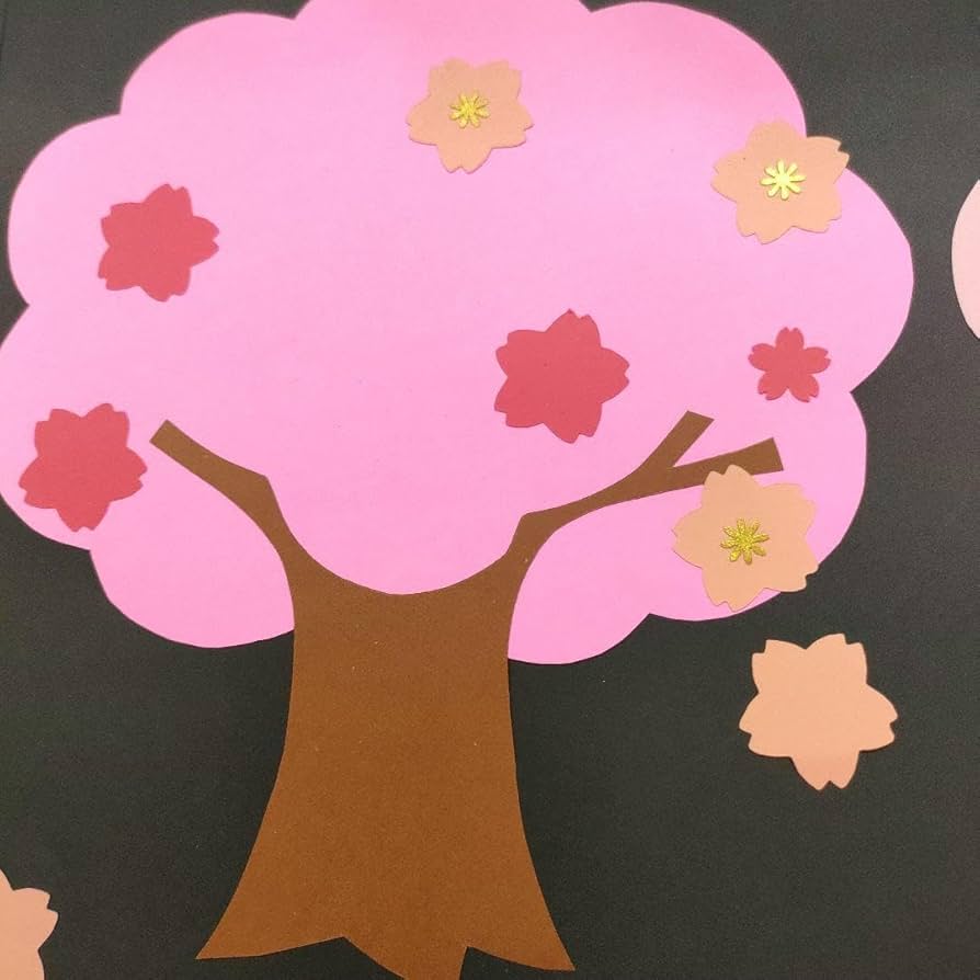 ⭐︎壁面飾り　進級　入学　特大　4月壁面　春の壁面　桜　小学校　幼稚園 Amazon.co.jp: 壁面飾り 入学 4月壁面 春の壁面 桜 幼稚園