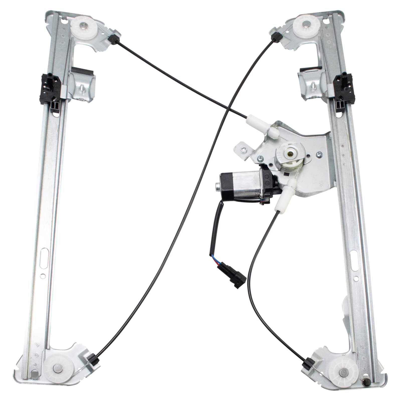 TRQ Rear Driver Side Power Window Motor and Regulator Assembly Power