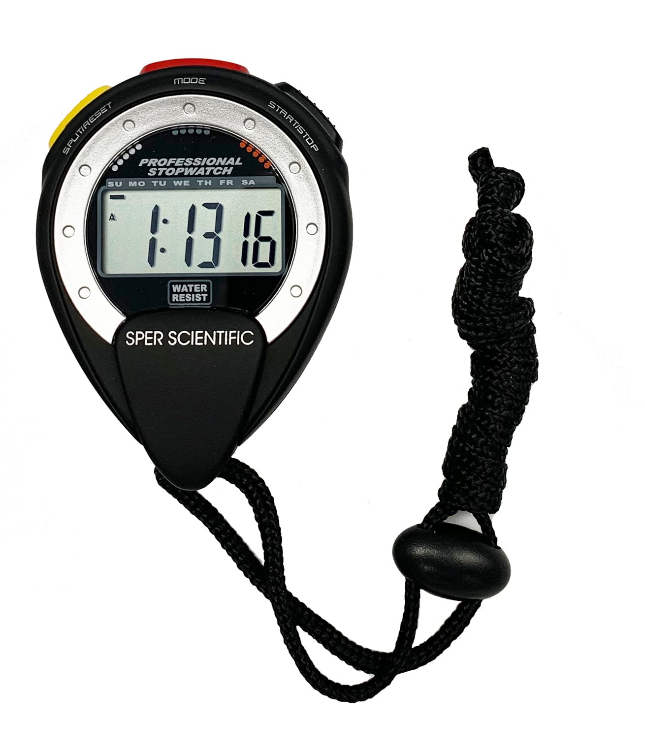 Sper Scientific Large Display Water Resistant Stopwatch 810035A - Digital Stopwatch with Oversized Display, 1/100-Second Accuracy Split & Water-Resistant Design for Sports, Training & More-image-11