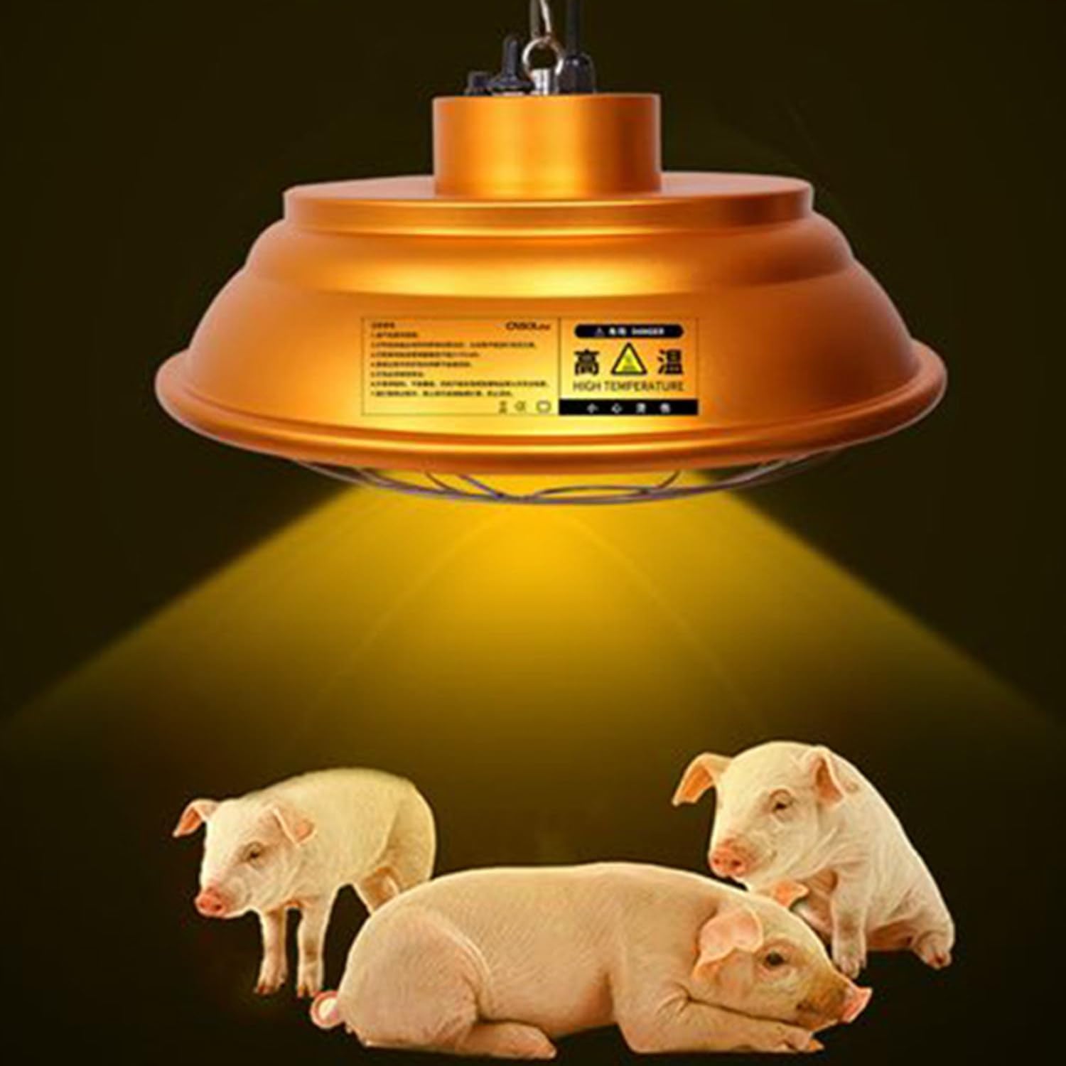 Geflügel Wärmelampe, Energiesparend Und Wasserdicht, Wärmelampe Für Hühner, Für Hühner Haustier Badezimmer Wärmelampe, Medium