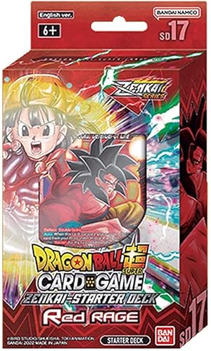 Dragon Ball Super TCG 17 SD17 - Baraja de inicio Red Rage