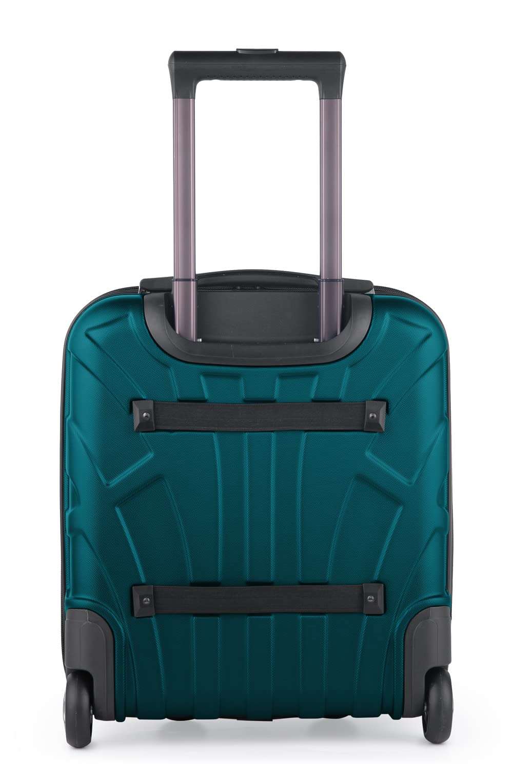 suitline Underseat Kabinentrolley 45x36x20 cm Hartschalen Bordcase ABS leicht 30 L mit 2 Rollen Teleskopgriff kleines Handgepäck für easyJet Kurztrip Flug Bahn Auto Reise, Aquagrün