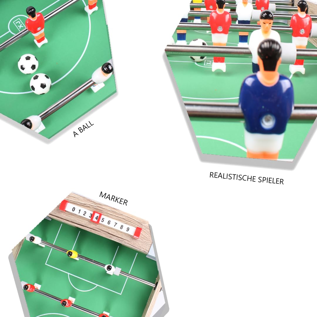 Meteor Tischkicker Mini Tischfußballtische Kicker  Produktbild-Vorschau 13