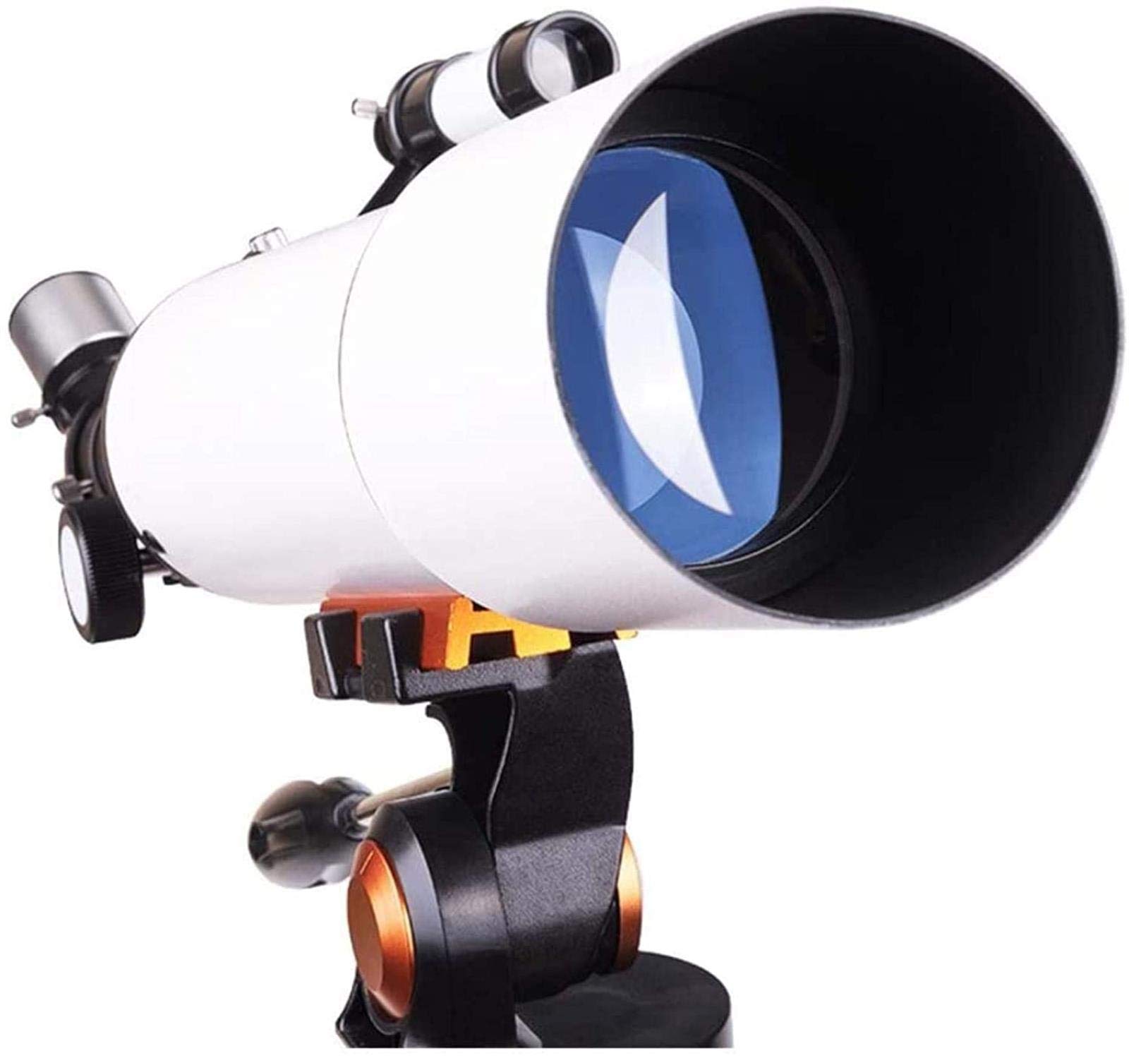 Telescopio Binoculares Alta Potencia Telescopio, Telescopio Viaje, Telescopio Refractor astronómico niños Principiantes, Telescopio Adultos Telescopio con Bolsa Transporte Interiores/Exteriores