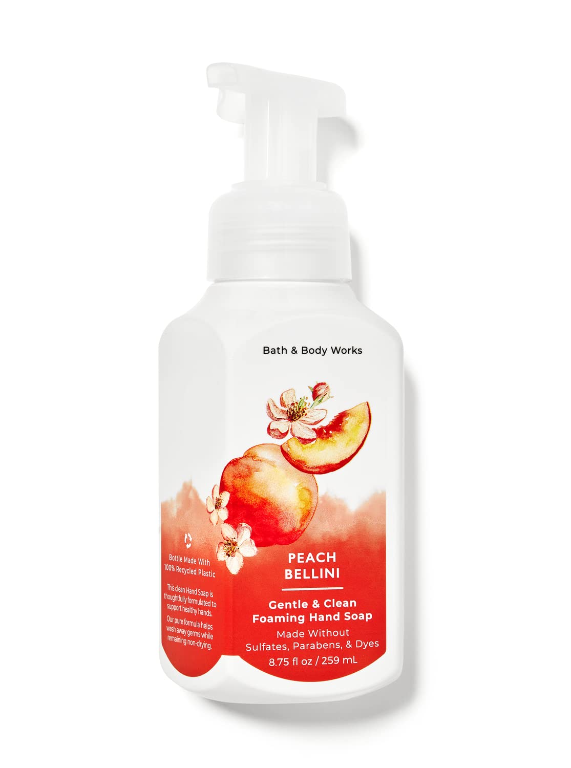 Bath & Body Works Peach Bellini Gentle & Clean Foaming Hand Soap 259 ml