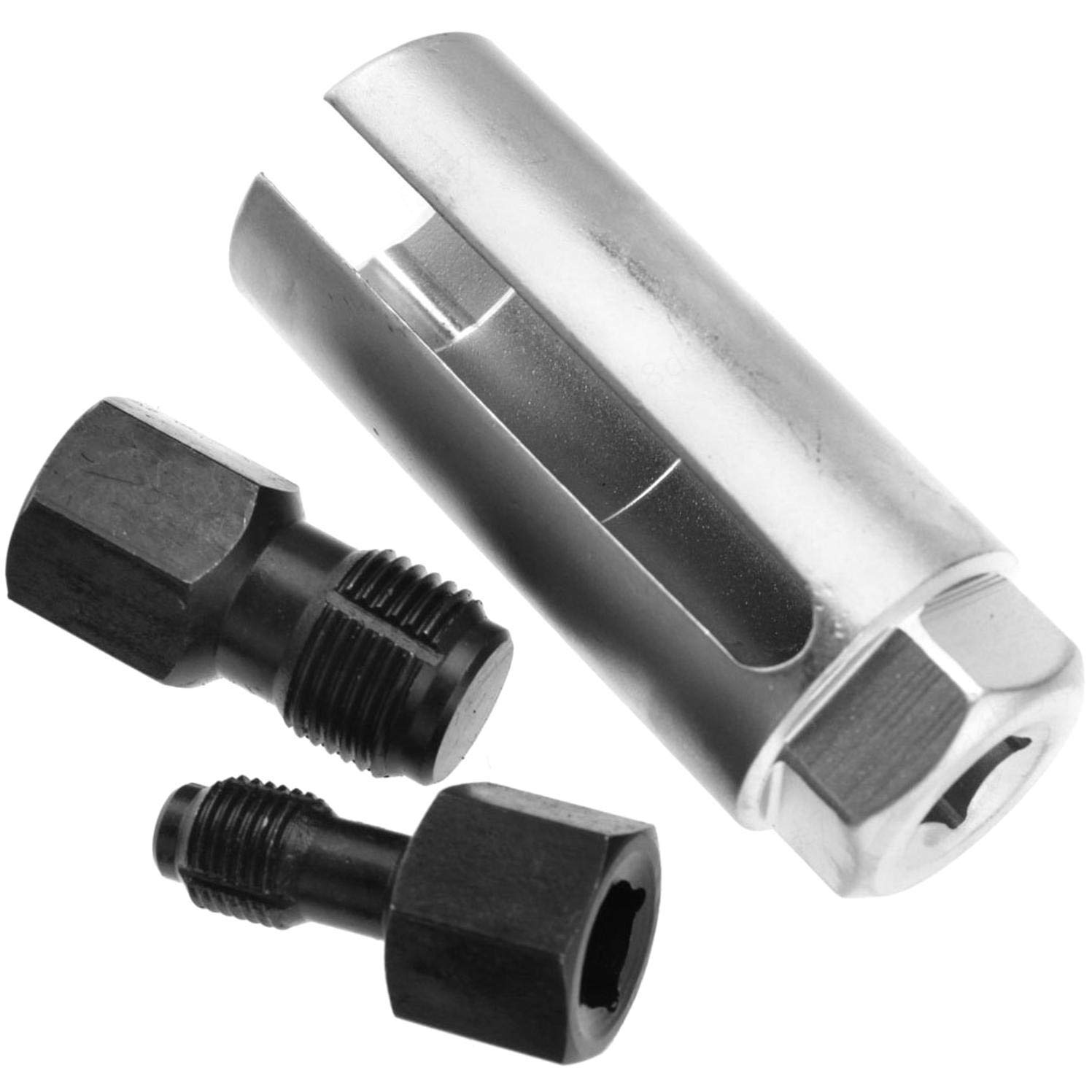 JUEGO DE VASOS PARA SONDA LAMBDA OXIGENO 22 MM + 2 PIEZAS PARA LIMPIAR Y REPARAR LA SONDA