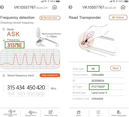 Miniatura 5 de Control remoto de entrada sin llave KOBJTF10A 315MHz 5 botones de repuesto para Land Rover LR2 Discovery Range Rover Jaguar F-Type XJ 2010-2020