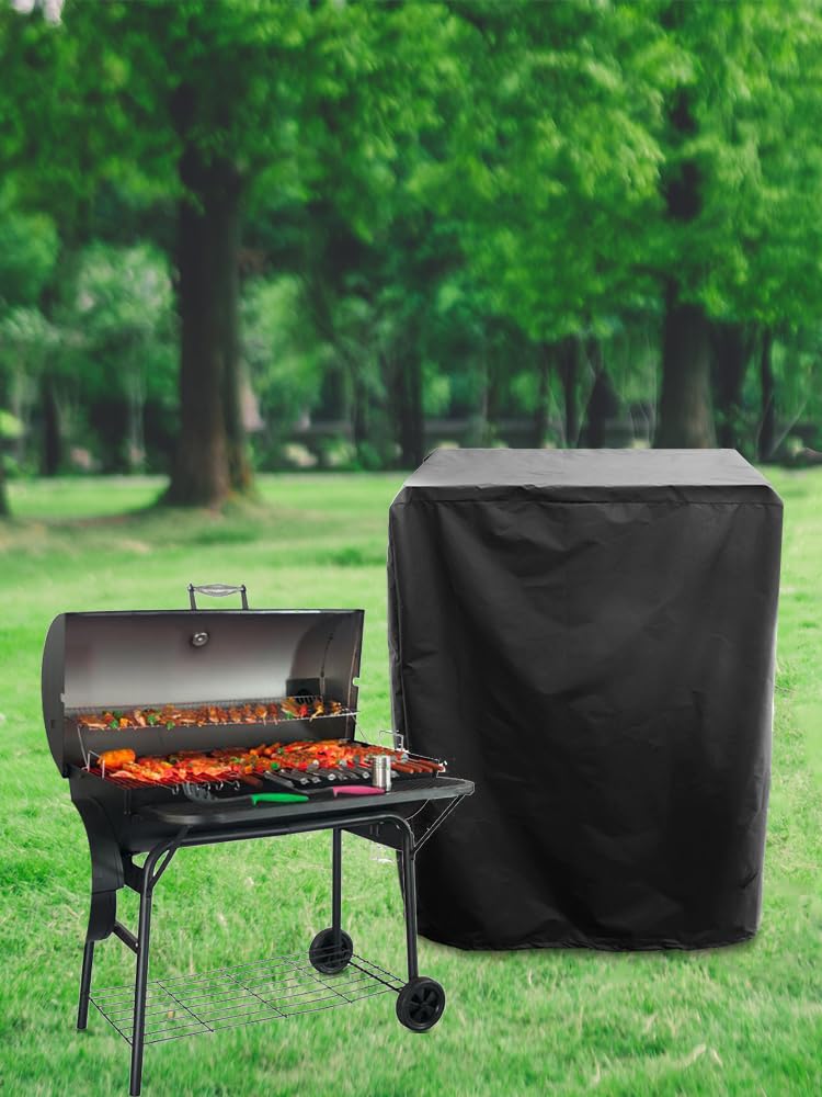 Waterproof Griddle Dust Cover - 22.5x18x12 Inch Oxford Cloth Protector With Drawstring For Outdoor BBQs
