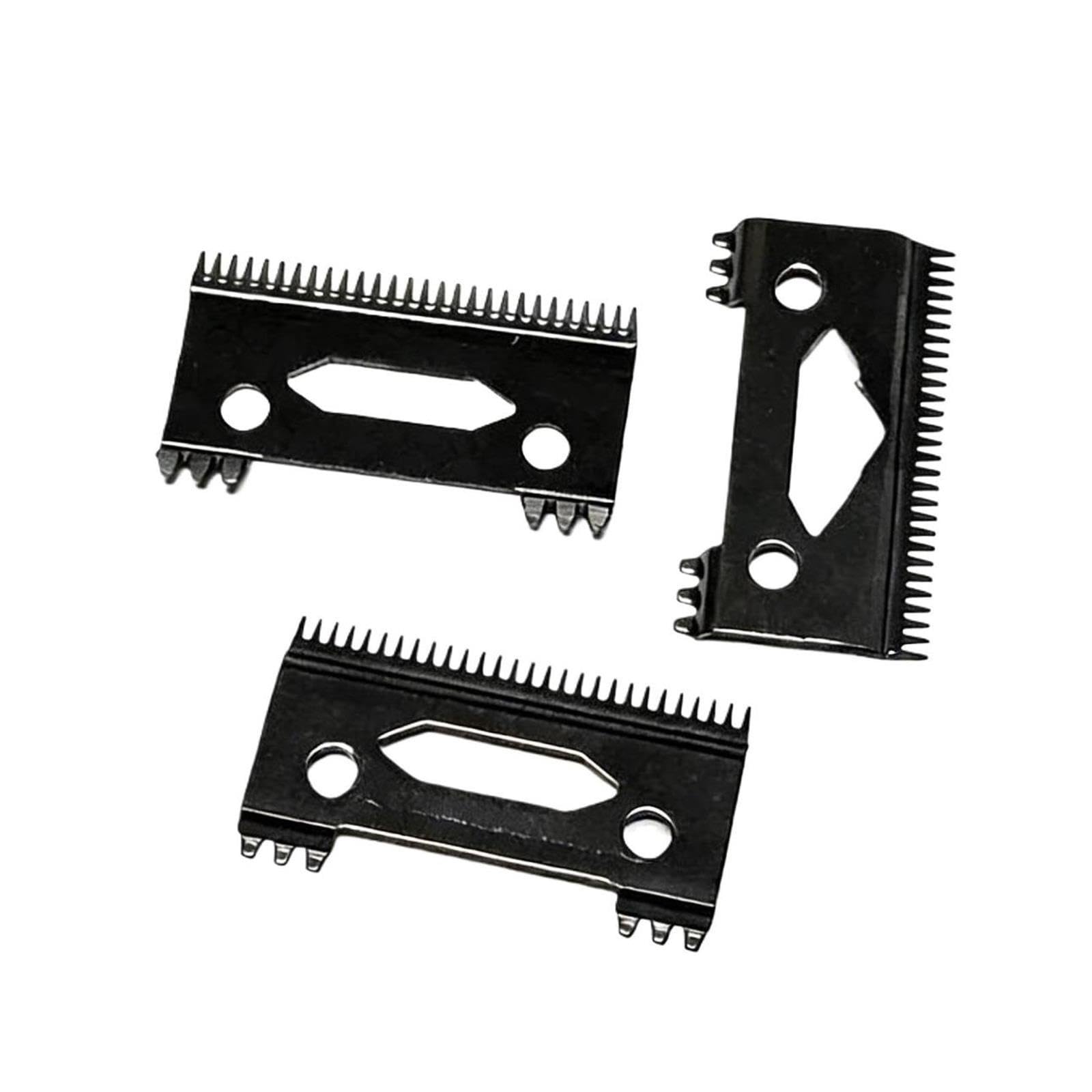 Lames de tondeuse en forme U à dents profondes, lot de 3 pièces