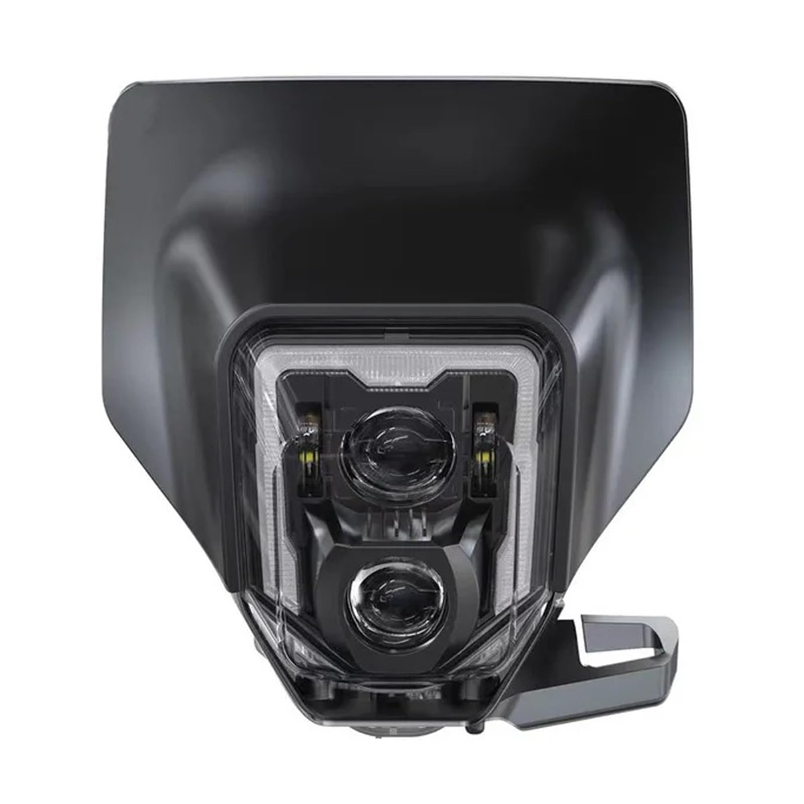 Motorcycle Head Lamp LED Headlight With Fairing Dirt Bike For FE501S 450 350 TE 250I 701 2012-2017 2018 2019 2020 2021 2022 2023 High Low Beam Daytime Running Black Mask Front Lights