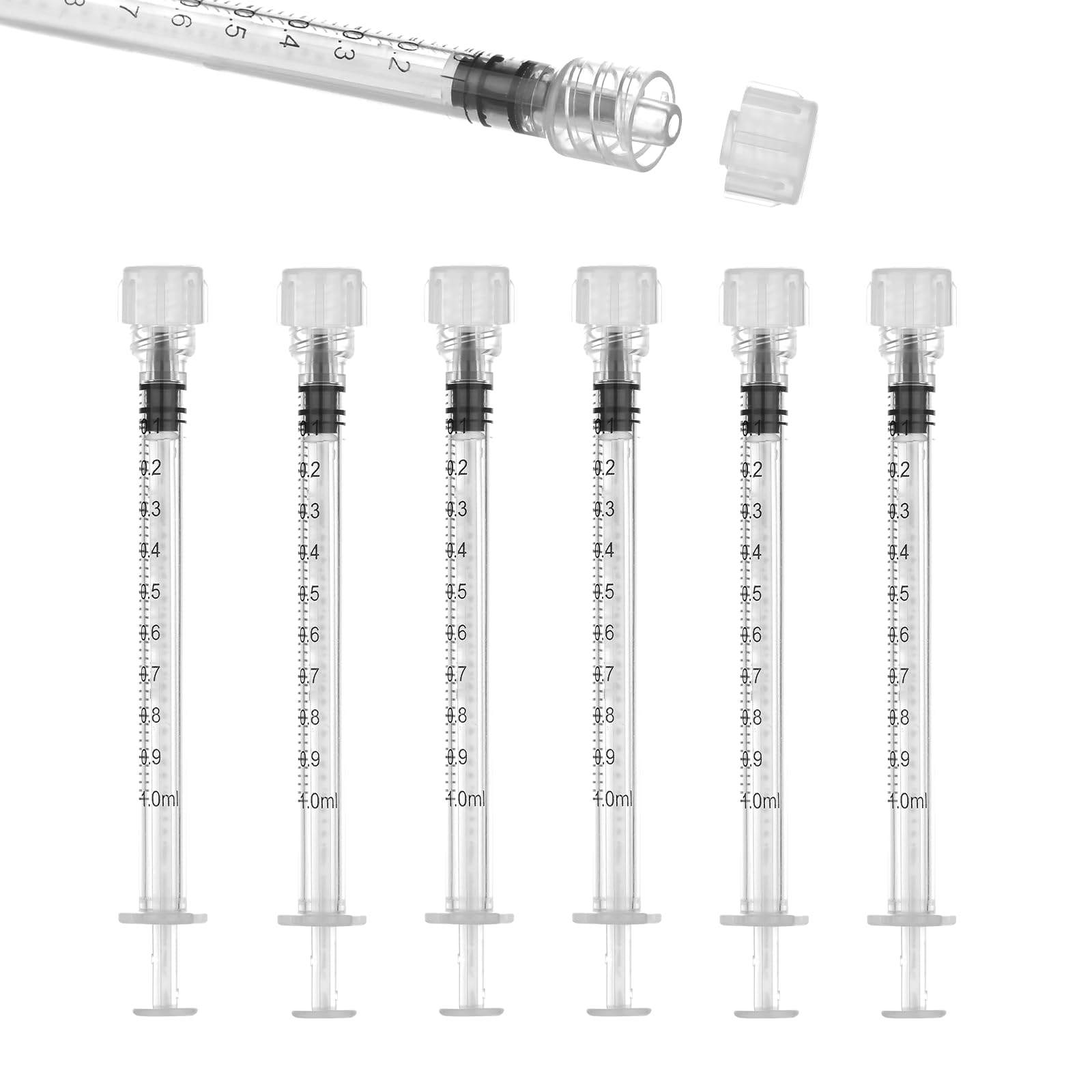 1ml Syringes with 27G 1/2 Inch(13mm), 1cc Luer Lock Syringes, 20 Pack — Amazon image 9