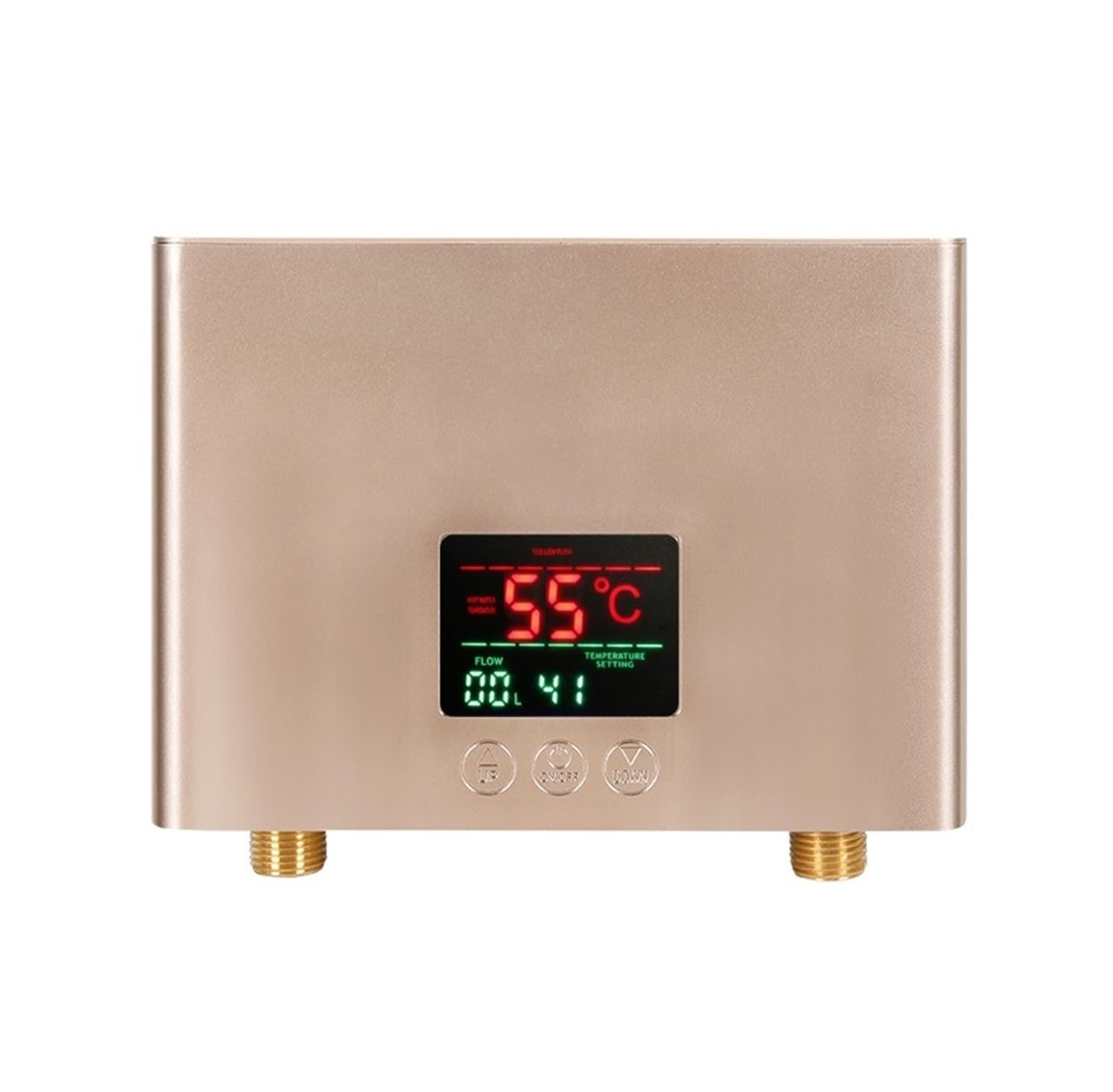 3000W / 5500W Instant Electric Water Heater Mini Intelligent Frequency Conversion Constant Temperature Compact and Durable(Golde,110 3000w)