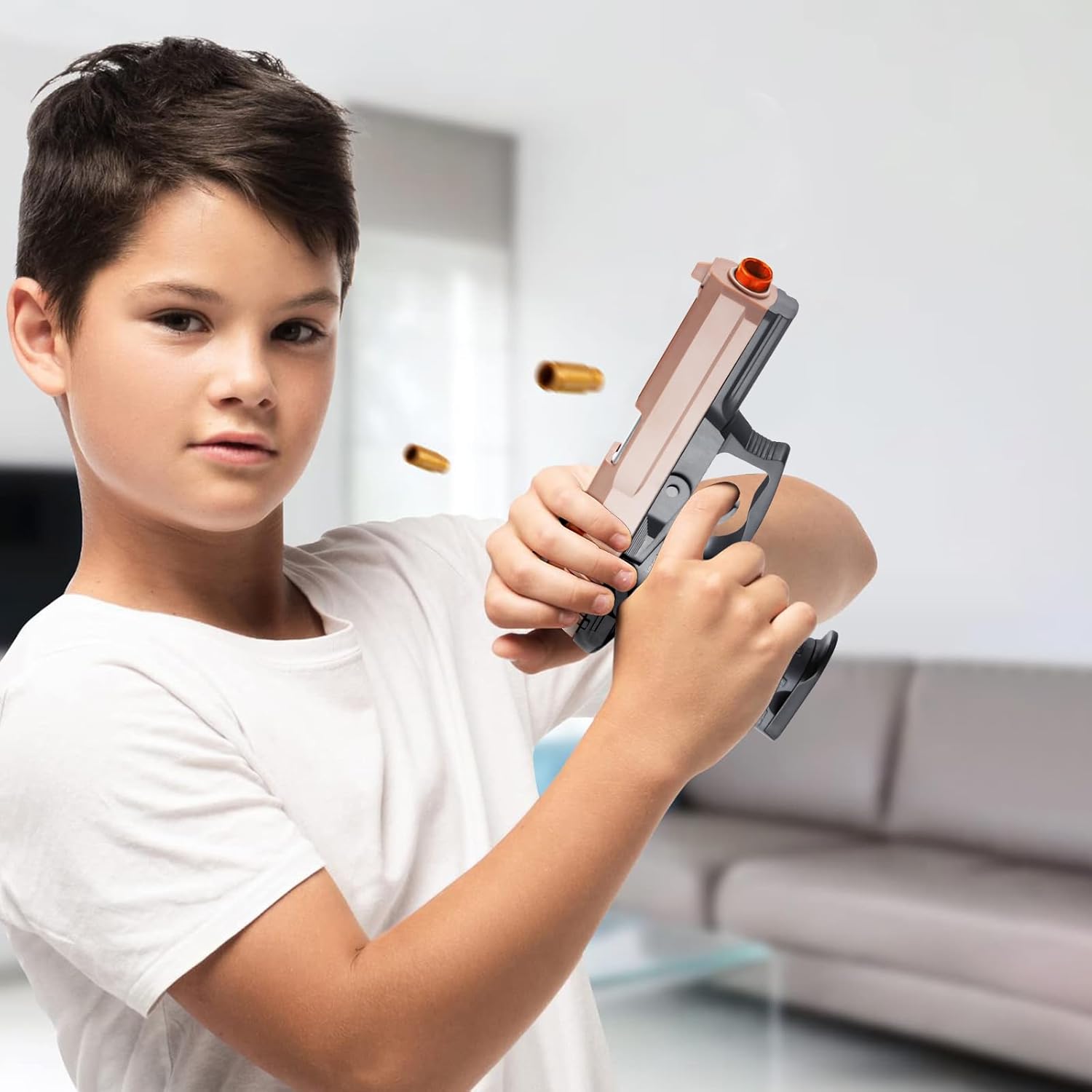 Toy Gun: EVA Foam Soft Bullets