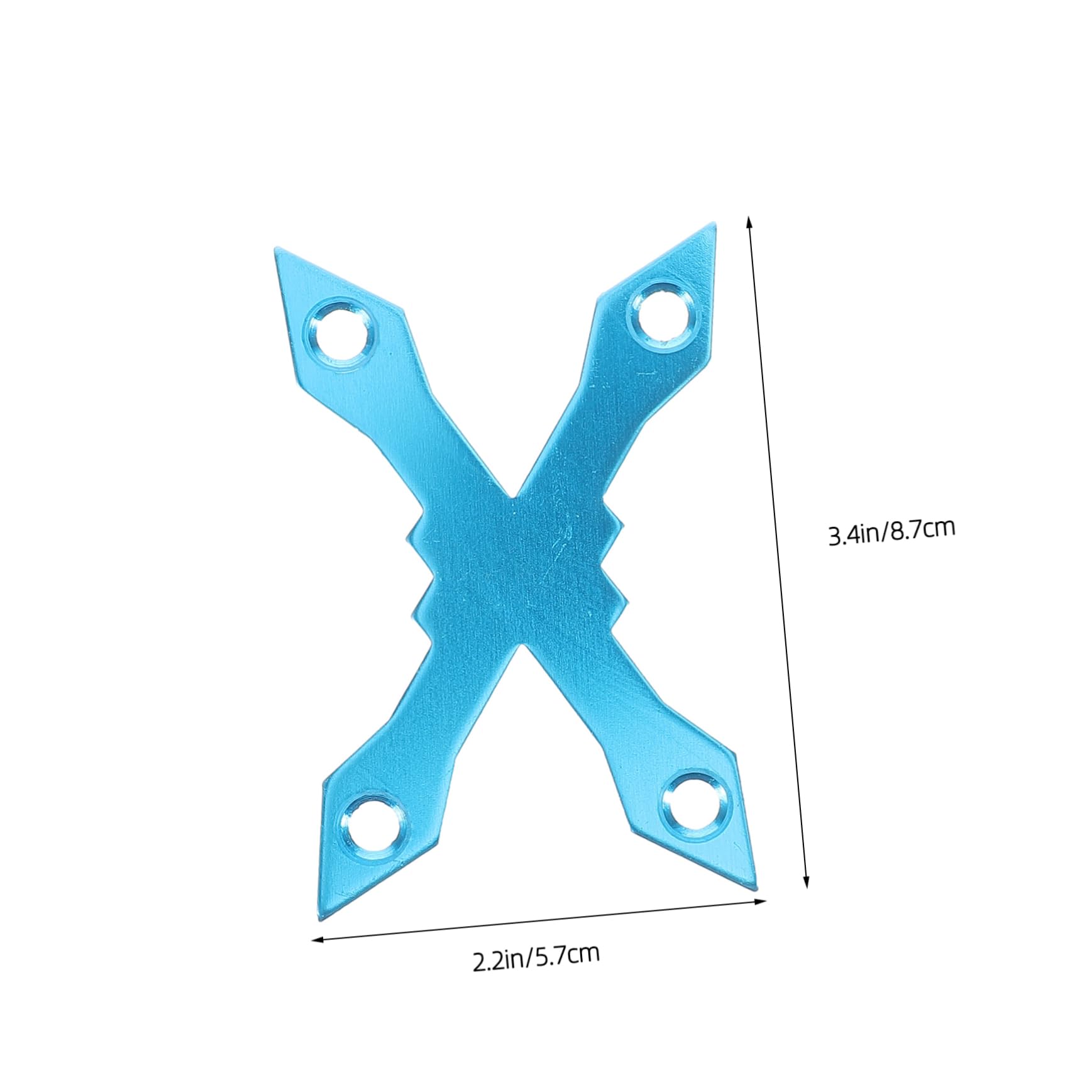 POPETPOP 2pcs Aluminum Alloy Anti-sag Gasket for Skateboarding Plate Deck Protective Gaskets Enhance Performance Longevity