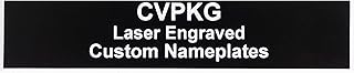Custom Laser Engraved Pelican 1510 Nameplate (3-Text Lines, Black)