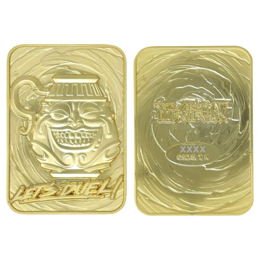 Yu-Gi-Oh! Limited Edition 24K Gold Plated Collectible - Pot of