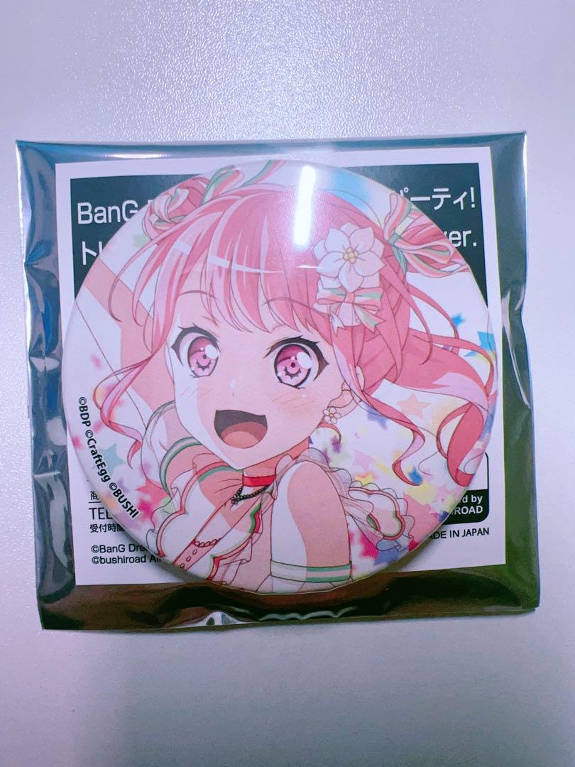 バンドリ ガルパ 丸山彩 2021KV ver. 缶バッジ