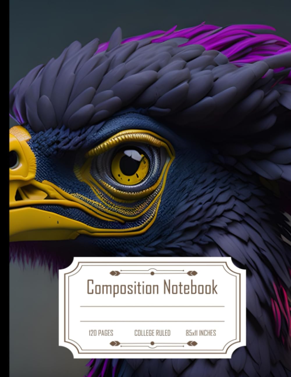 Composition Notebook College Ruled: Galo, Perfect for Writing, Size 8.5x11 Inches, 120 Pages