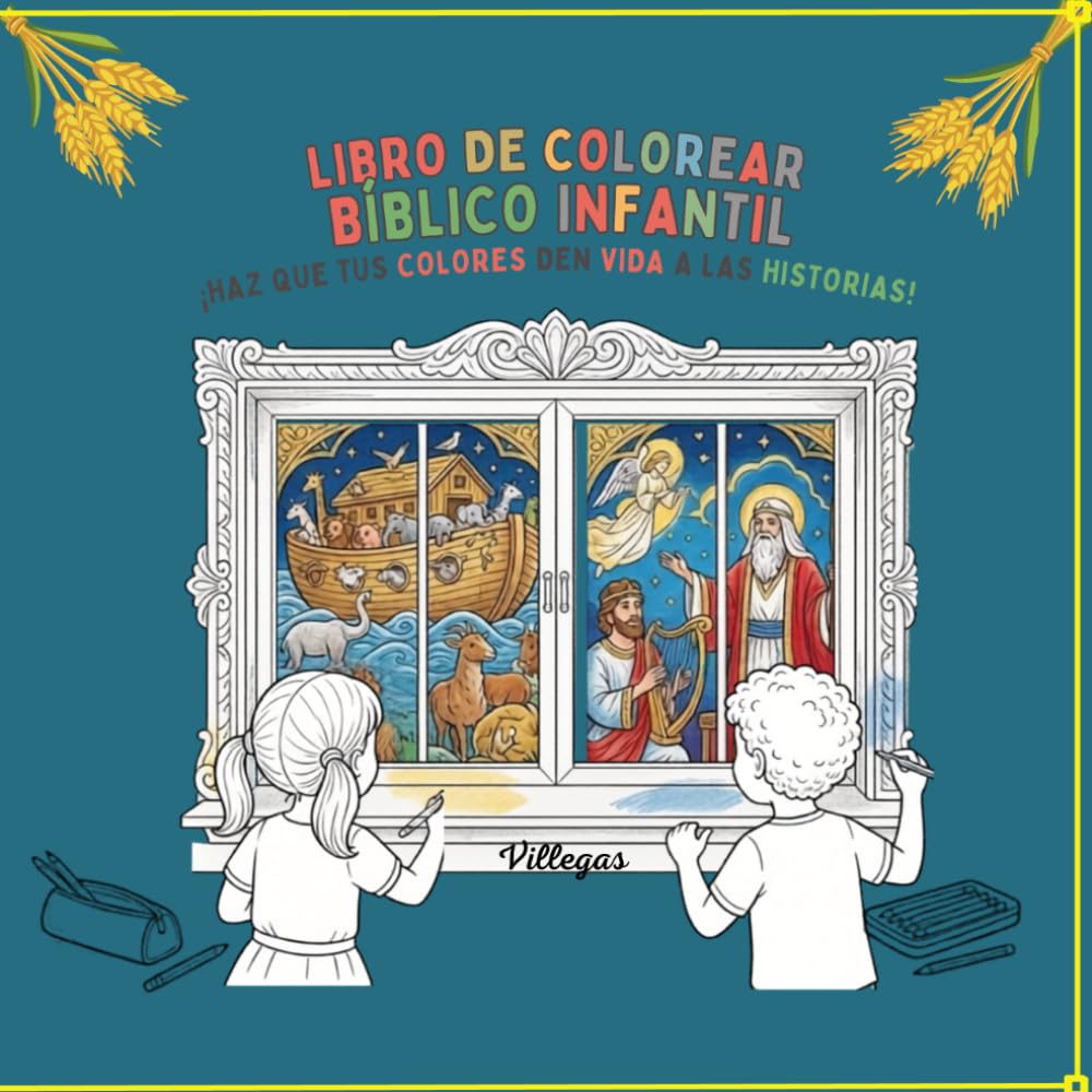 Libro de Colorear Bíblico Infantil