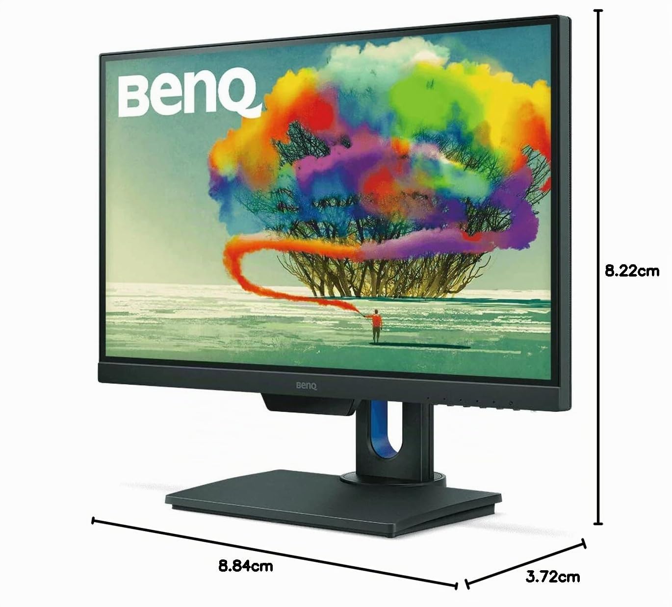 BenQ PD2500Q Monitor Designer (AQCOLOR Technology, 25 Pulgadas, 2K WQHD 1440P, sRGB/Rec.709, Compatible para MacBook Pro M1/M2)