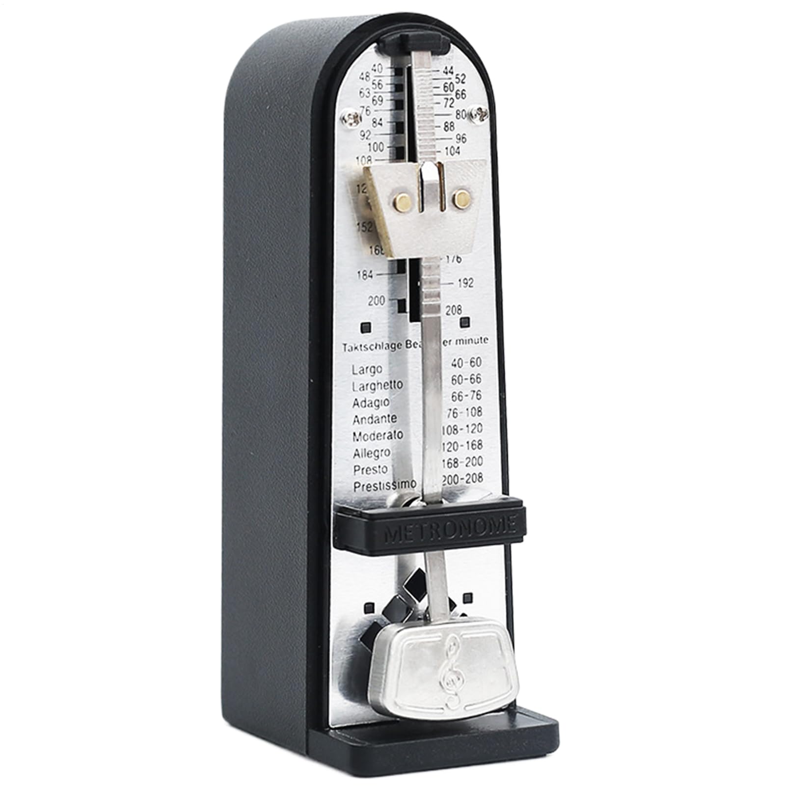 Classic Mechanical Metronome – Loud Tone Timer, Precision Music Tool | Traditional Metronome Instrument Practice, Accurate Keeper Beginners Professionals Perfect For Men Women Music Learners