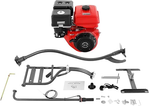 Motor fuera de borda de 4 tiempos y 15 HP Motor de barco de pesca 9KW 420CC Motor de gasolina de un solo cilindro Gb420 + soporte Tanque de