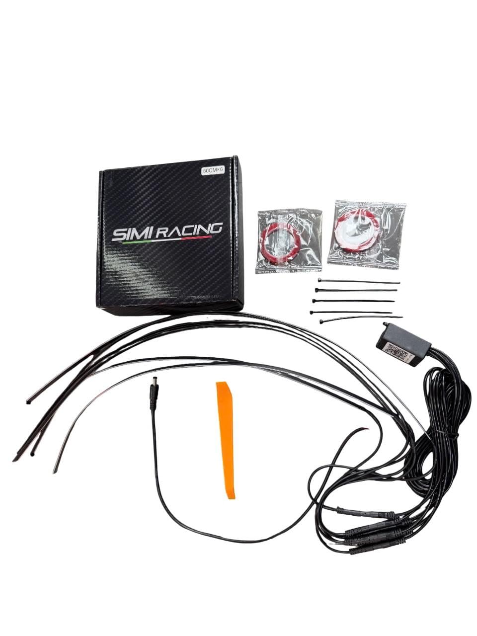 VermsBikers RGB Ambient LED Light Kit for Bike 6PCS Multicolor - Image 1