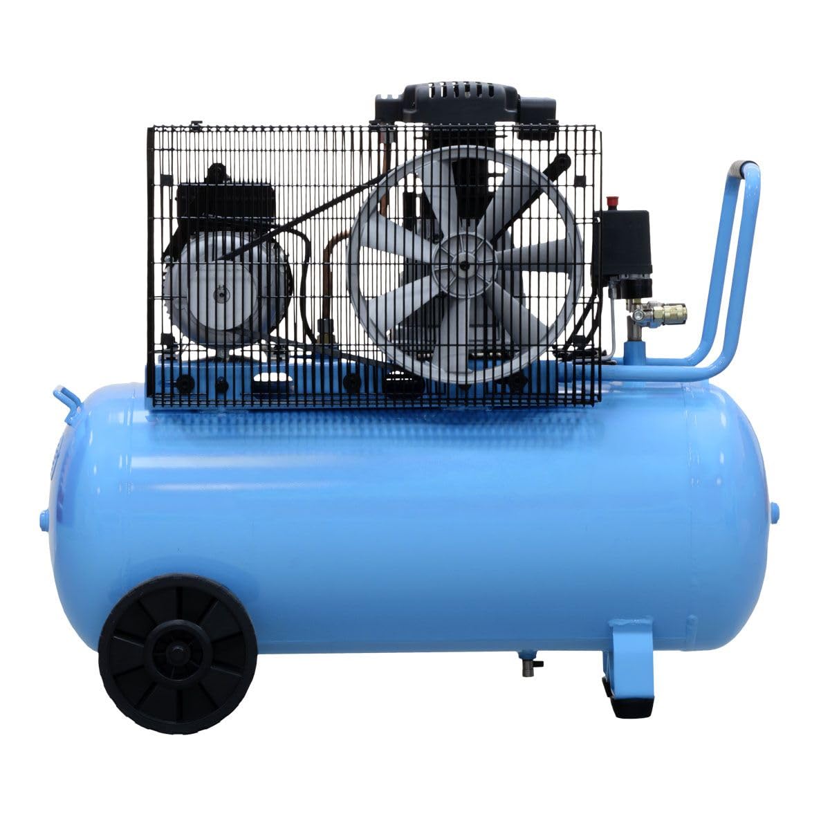 AIRPRESS - Compresor de aire de dos pistones HL 340-90 10 bar 3 CV / 2,2 kW 272 l/min 90 litros