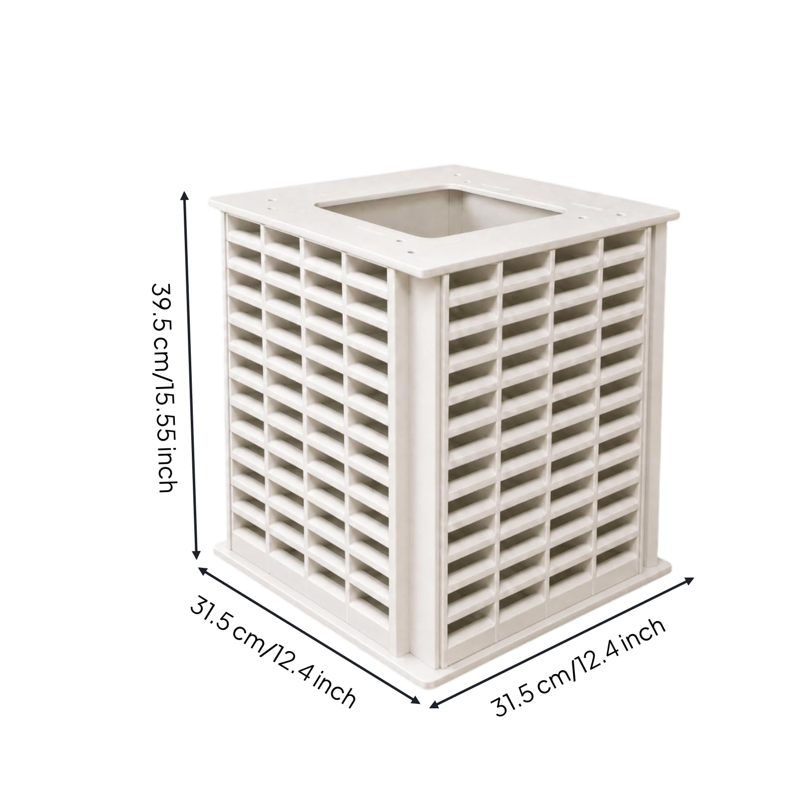 Organizer Girevole a 260 Scomparti Robusto Organizzatore con Base Girevole Anti-Deformazione Portaoggetti da Tavolo in PVC per Studio, Plastica Orizzontale