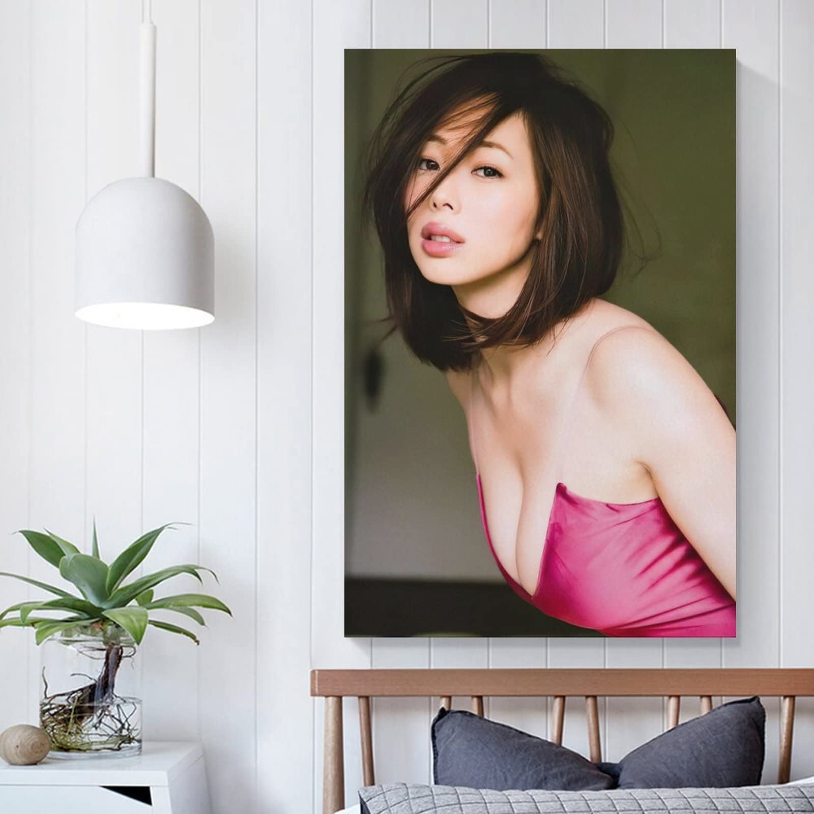 Amazon.co.jp: 井上和香HD写真ポスター5 キャンバスアートポスターと