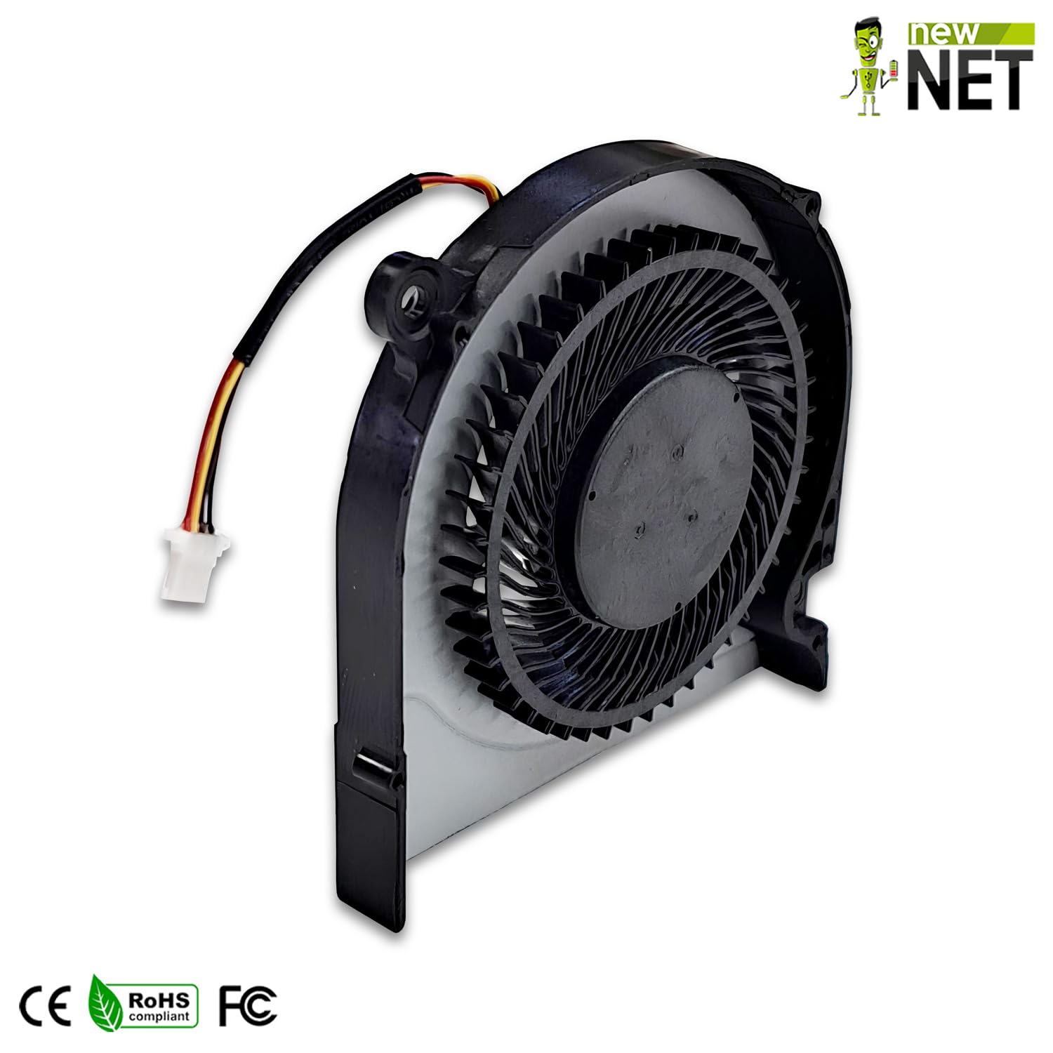New Net - Ventola CPU Fan compatibile con Acer Aspire 3 A315-23, A315-23G, A315-31, A315-32, A315-33, A315-41, A315-41G, A315-42, A315-42G, A315-51, A315-52 [4 pin - 5 V]