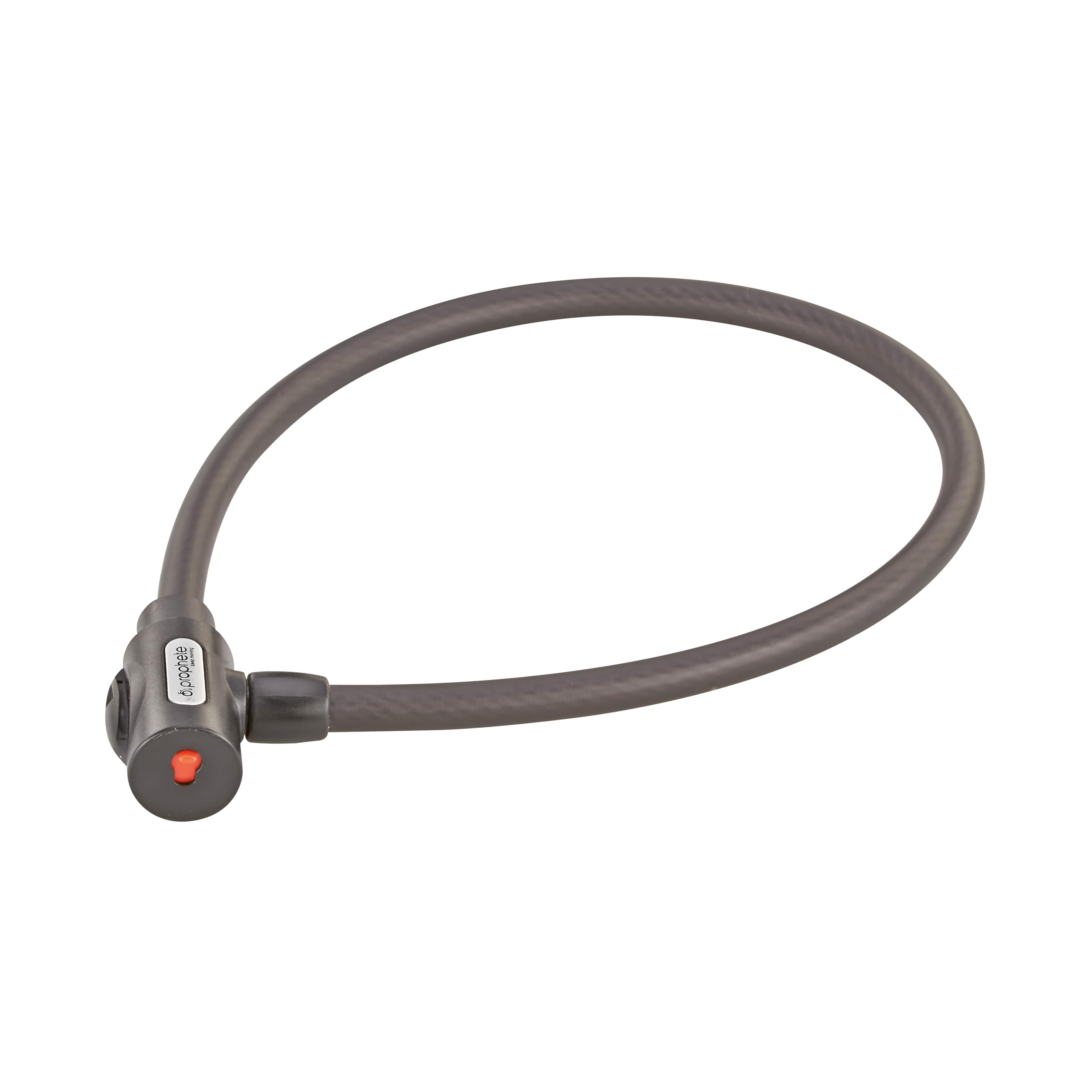 Prophete Steel Cable Lock with Holder - Multi-Colour, 15 mm/80 cm