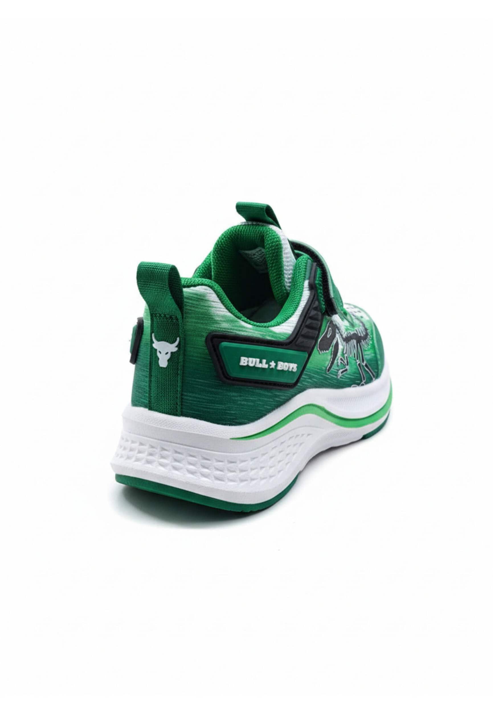 Bull Boys Scarpe Bambino DNAR5274 Uragano Rex Verde,con Audio Attivabile,a Strappo e Suola Ammortizzata