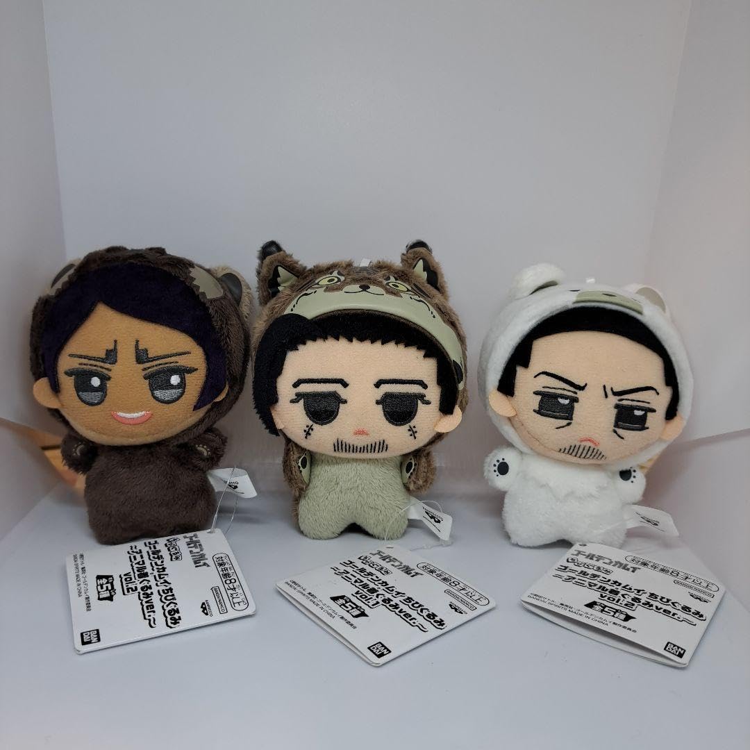 ゴールデンカムイ ちびぐるみ アニマル着ぐるみ 月島 ぬいぐるみ