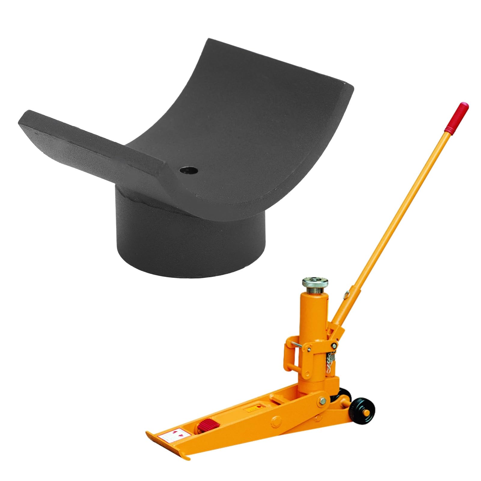 4 inch Bottle Jack Axles Saddle Heavy Duty Iron Bottle Jack Lifting Axles Saddle, Lifting Axle Saddle Axle Adapter for Dana 60 70 80 Axles Up to 4 Inch Tubes for Car Repair