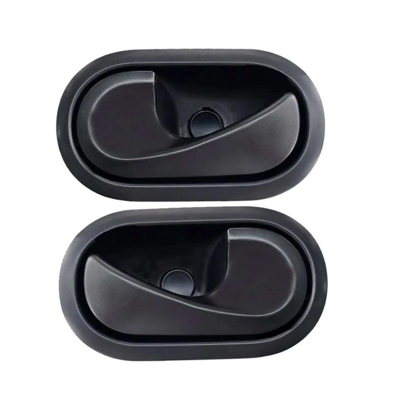 ELEKMPMGTD Interior Door Handle for Dacia for Sandero for Logan Interior Door Handle(1 Pair Black)