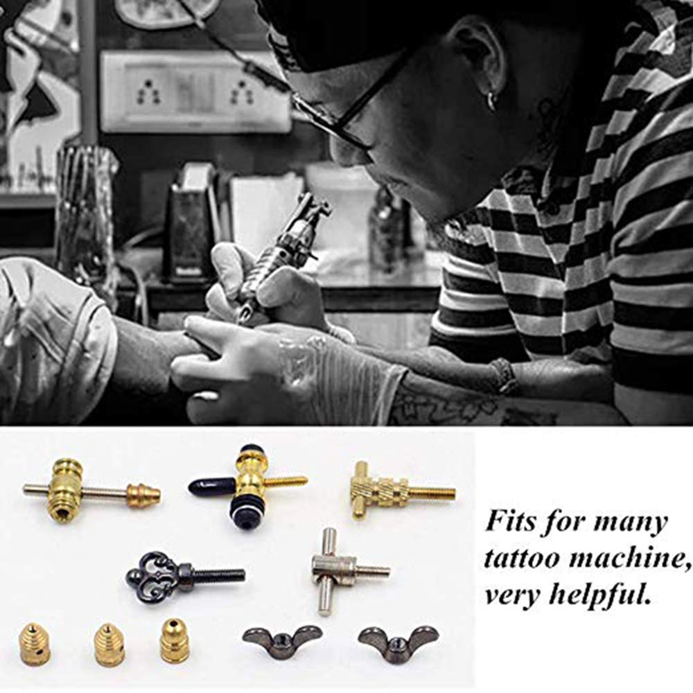 DIY Tattoo Machine Parts Kit, Tazay Tattoo Machine Repair Kit with Box Tattoo Accessories for Tattoo Machine Repair and Tattoo Supplies : Beauty & Personal Care