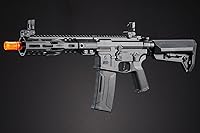 Vista 3 de Lancer Tactical Gen 3 SLR SD AEG Rifle de Airsoft de 9 pulgadas Ambidextro Control izquierdo/derecho con protector de mano SLR con licencia