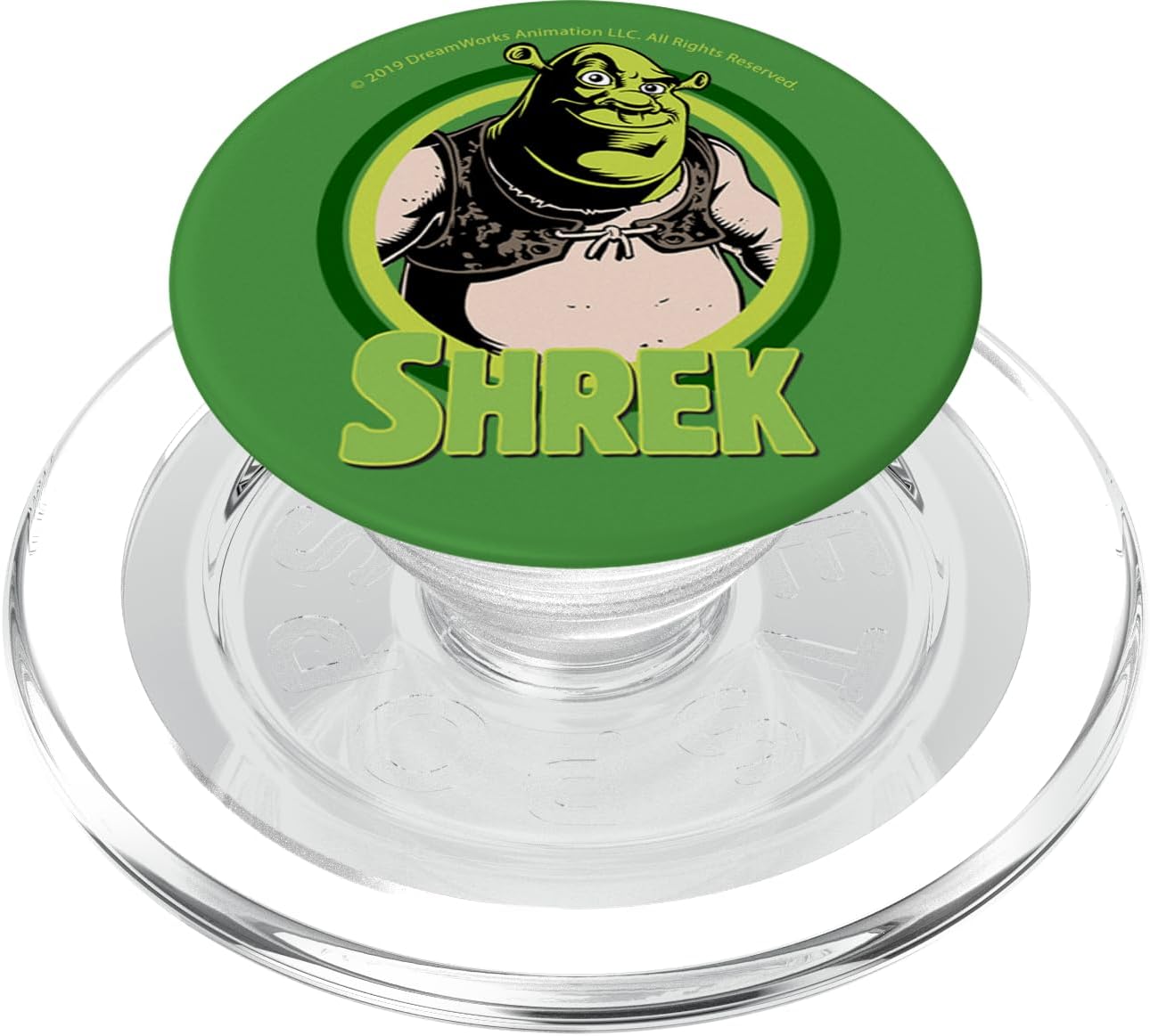 Shrek Title Circle Portrait PopSockets MagSafe PopGrip for iPhone