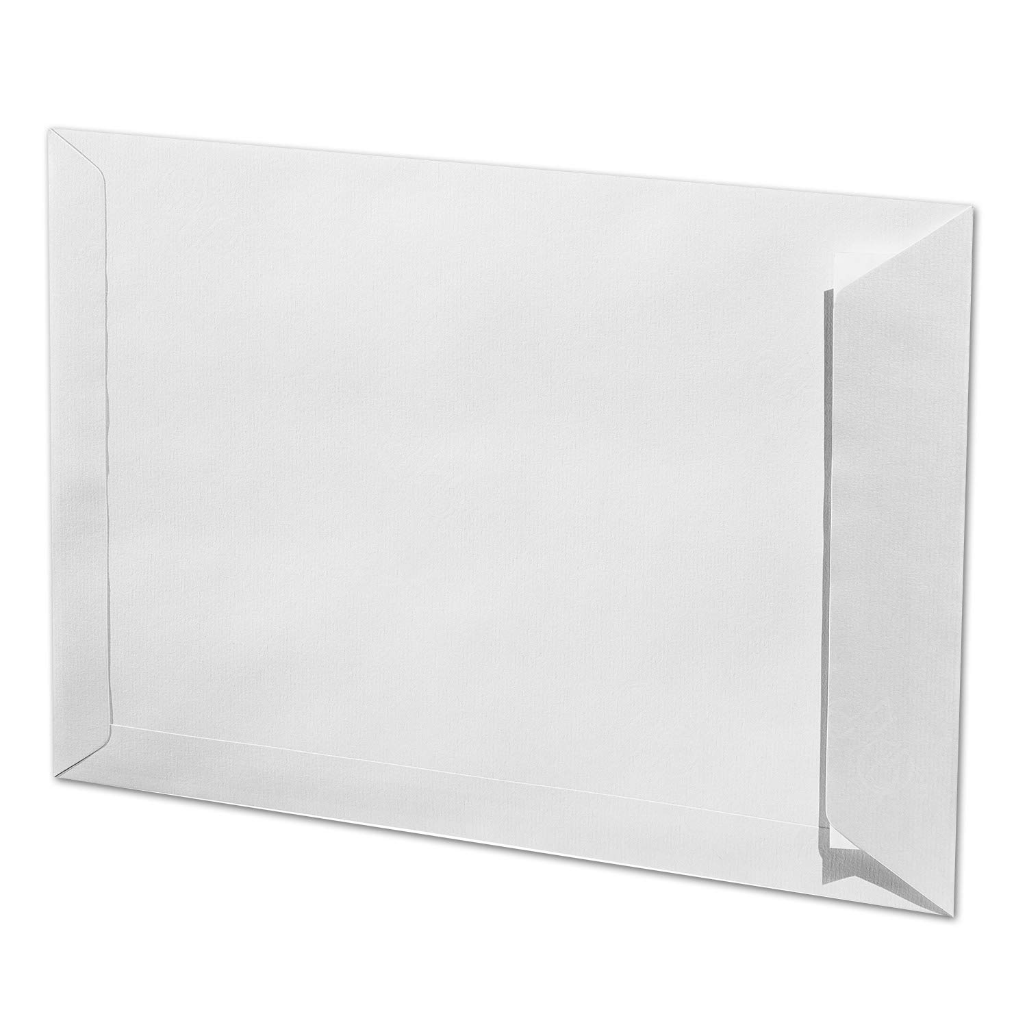 ARTOZ 50x buste DIN C4 con chiusura adesiva - non foderate 324 x 229 mm bianco floreale (bianco) buste da lettera senza finestra - Serie 1001