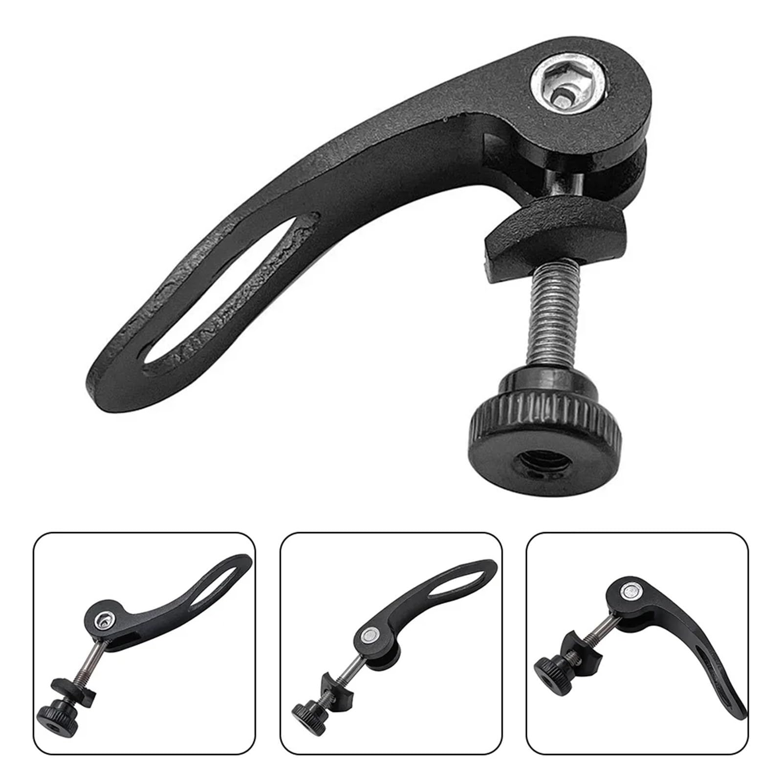 Vite a sgancio rapido per morsetto sedile 5 Pezzi M5x45mm Vite A Sgancio Rapido For Reggisella MTB Morsetto Leggero For Altezza Regolabile Tubo Bicicletta