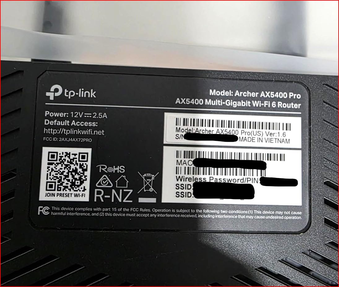 TP-Link Archer AX5400 Wi-Fi 6 ルーター Archer AX5400 Pro | AX5400 Pro 6-Stream Gigabit WiFi 6 Router | TP