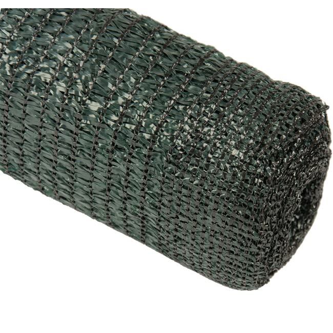 Suinga Malla de Sombreo Verde Oscuro 1,5x50 m | Ocultacion y Privacidad para su Terraza o Jardin | Malla Ocultacion 85% 90 g/m2