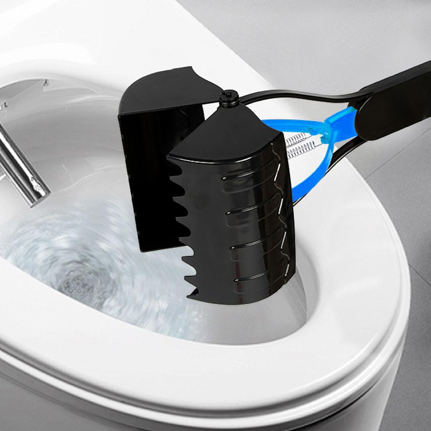 Outdoor Pet Pooper Scooper, Foldable Dog Waste Picker with Ergonomic Handle and Strong Spring, Efficient Poop Picker for Easy Cleanup /3764