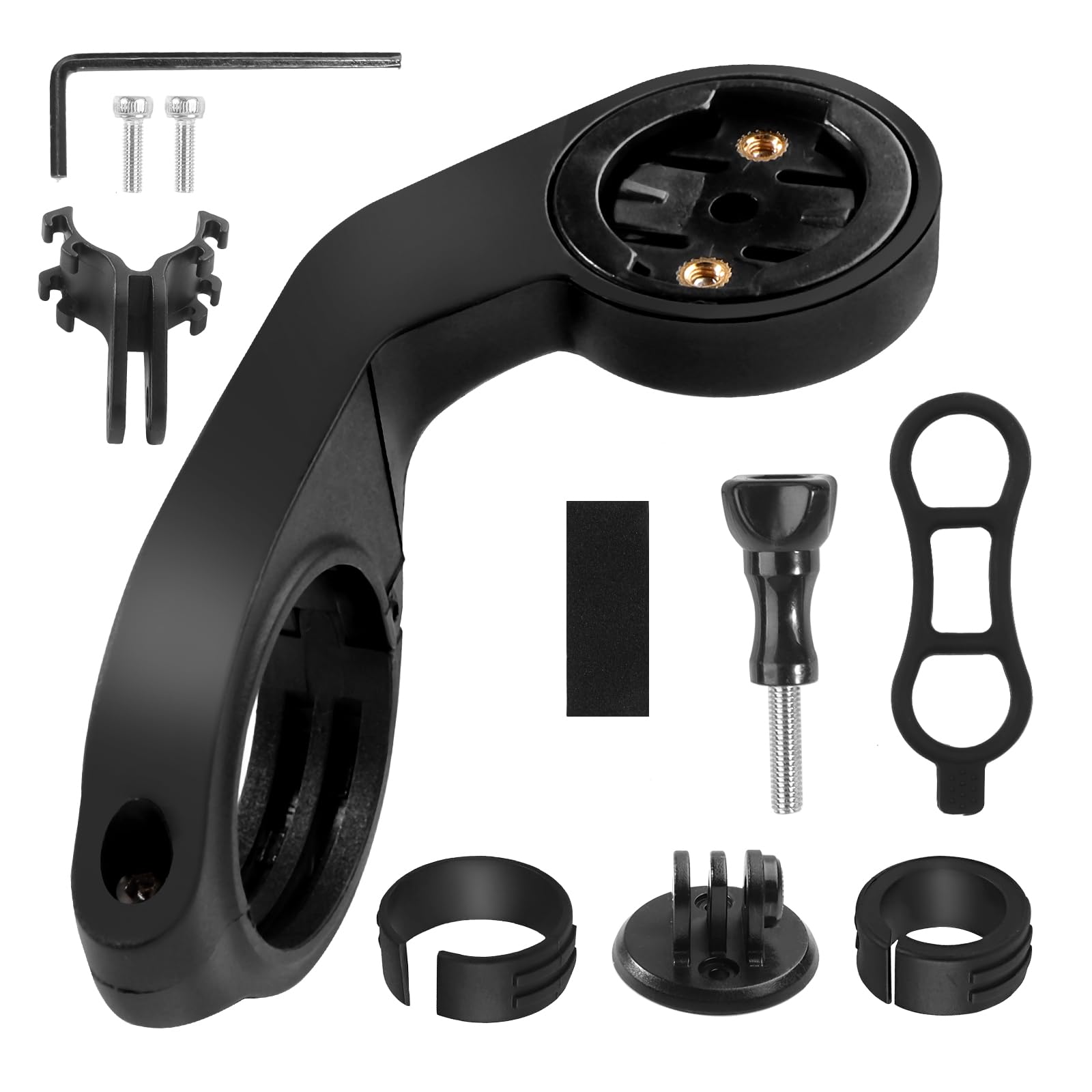 HTTYHTBike Mount for Garmin Edge GPS Bike Computer, XOSS G/G+, iGPSPORT GPS  Bicycle Light Handlebar Mount Garmin Edge 530 540 520 510 500 200 800 810