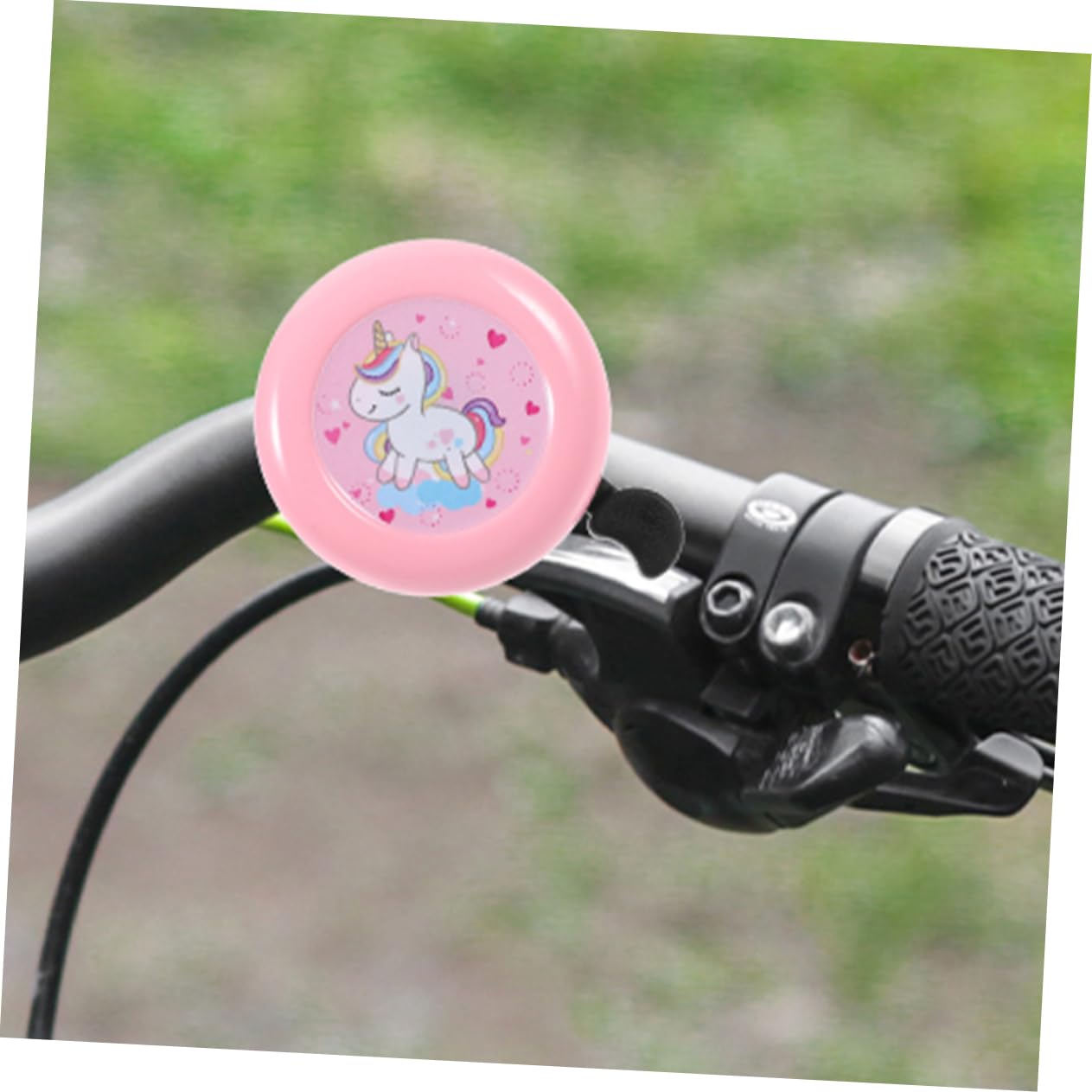 Yardwe Kinderwagenklingel Mädchen Glocke Tür Kabel Bergglocke Glocke Für Messgerät Kleinkind Klingel Blau Kinderglocke Fahrradklingel Rollerzubehör Flyer Plastik Rosa