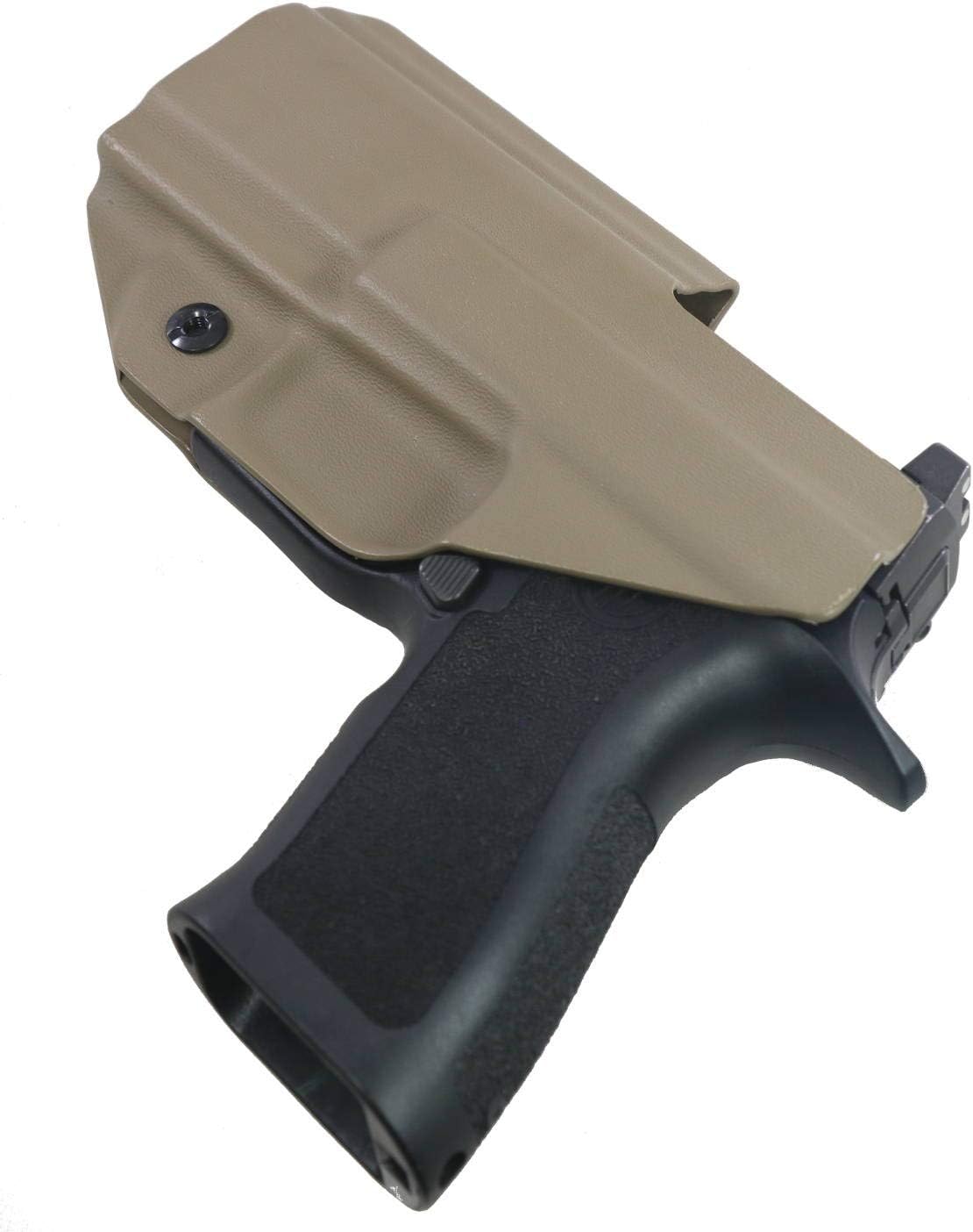 FDO Industries -Formerly Fierce Defender- IWB Kydex Holster Sig P320 Xcarry Optic Cut -The Winter Warrior Series -Made in USA-