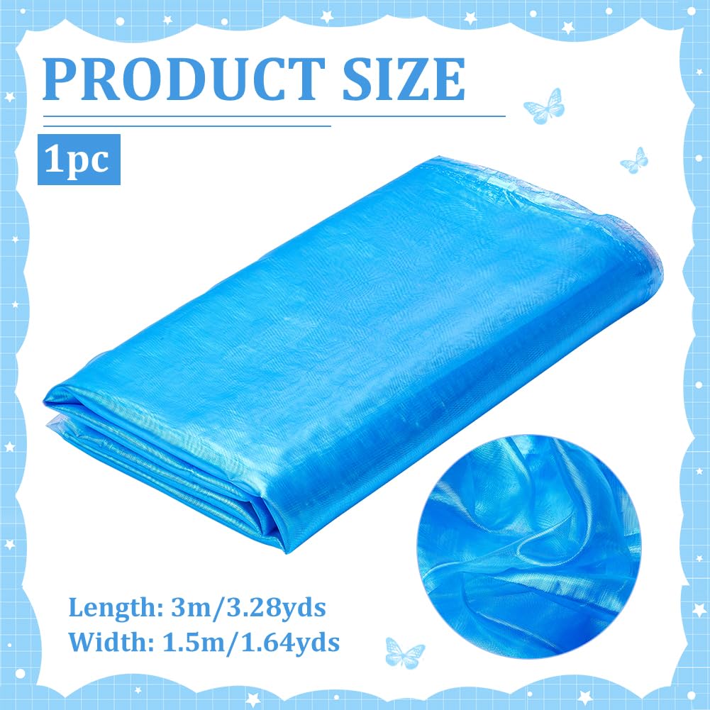 NBEADS 3m/3.3 Yards Organza Fabric - Image 2